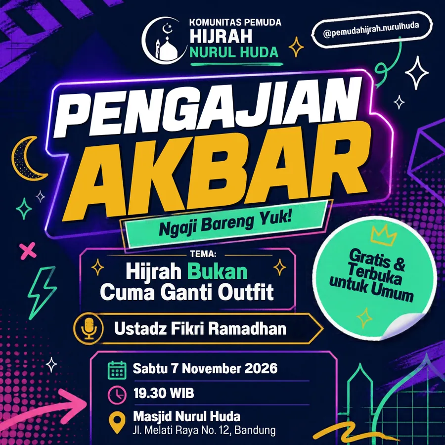 18 Template Canva Kajian & Dakwah Masjid β preview 1