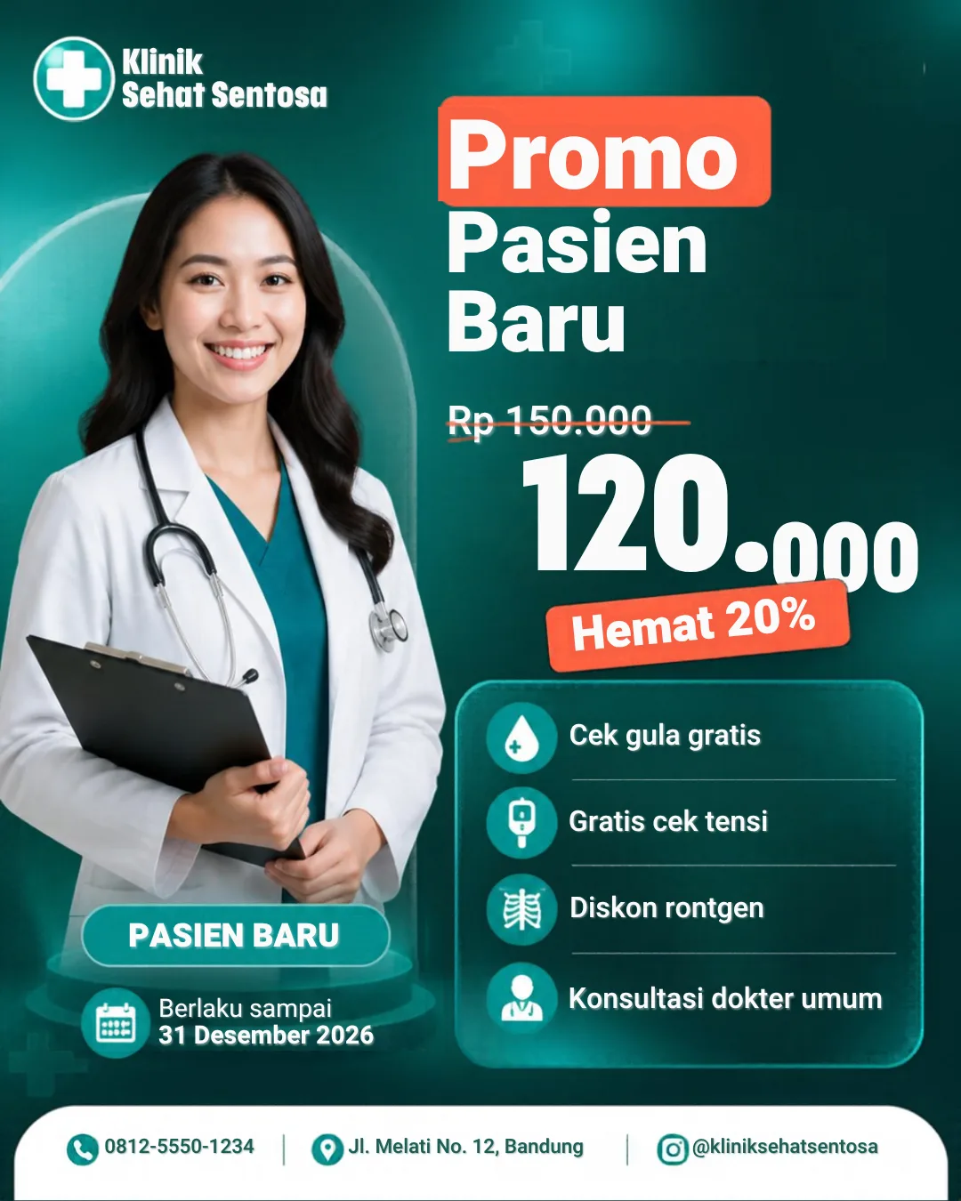 18 Template Canva Klinik & Kesehatan – preview 7