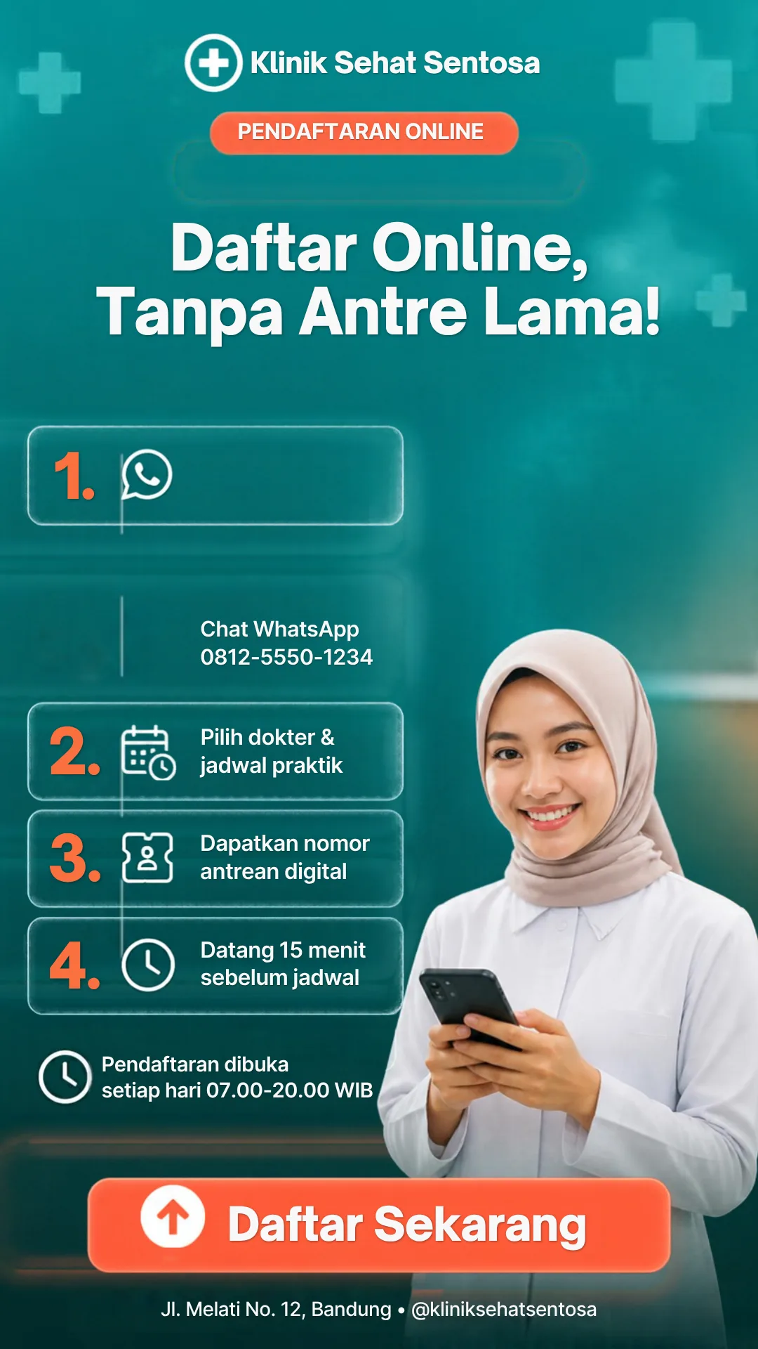 18 Template Canva Klinik & Kesehatan – preview vertikal 1