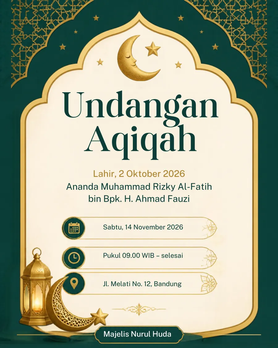 18 Template Canva Undangan Islami – preview 2