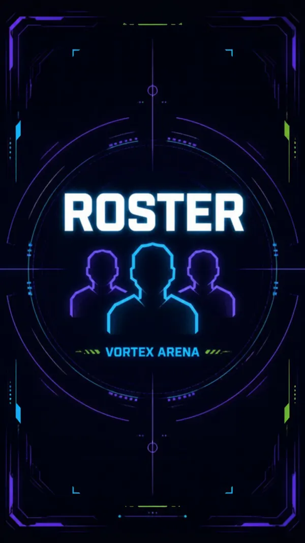 21 Template Canva Gaming & Esports – preview vertikal 2