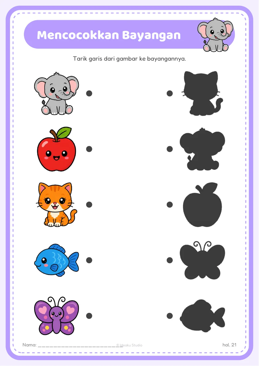 Worksheet Anak 3–7 Tahun – preview 6